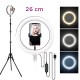APEXEL / 10" Ring Light with 2.1M Stand / APL-FL10JJ14Y