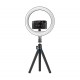 Лампа кільцева зі штативом APEXEL / 10  Ring Light with Octopus Tripod / APL-FL10JJ10Y