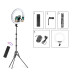 Лампа кільцева зі штативом APEXEL / 18  Ring Light with 2.1M Stand / APL-FL18JJ12Y