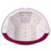 Лампа UV-LED для нігтів SUN ONE 48W / малинова