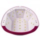 Lampa UV-LED do paznokci SUN ONE 48W / karmazynowy