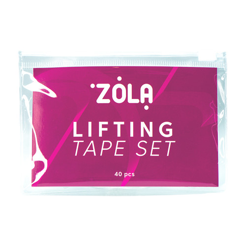 Ліфтінг тейпи для підтяжки шкіри ZOLA - Lifting tape set, 40 шт.
