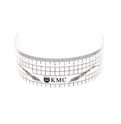KMS eyebrow ruler / transparent