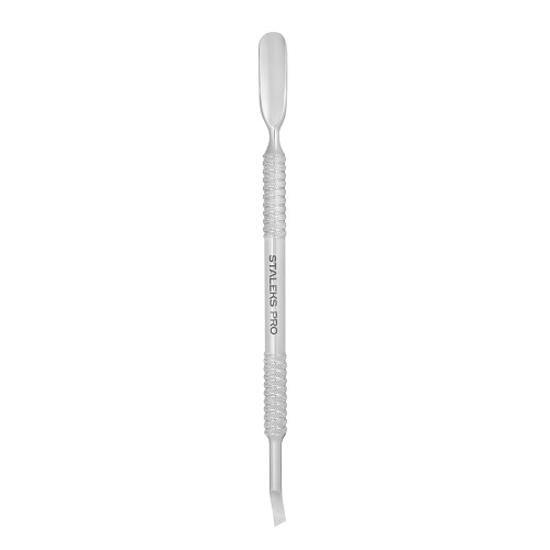 Лопатка манікюрна STALEKS PRO EXPERT 30 TYPE 4.2 (округлена пушер+відігнута лопать)