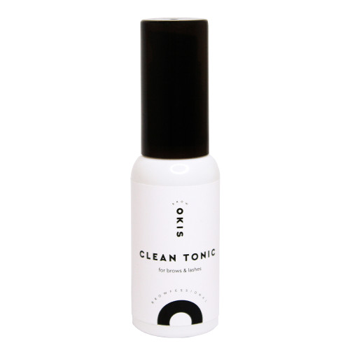 Tonic for cleansing eyebrows and eyelashes OKIS Brow - CLEAN TONIC, 30 ml
