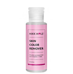 Лосьйон для зняття фарби зі шкіри брів NIKK MOLE Color remover, 60 мл