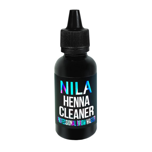 Лосьон для снятия высохших слоёв хны Nila - Henna Cleaner, 30 мл