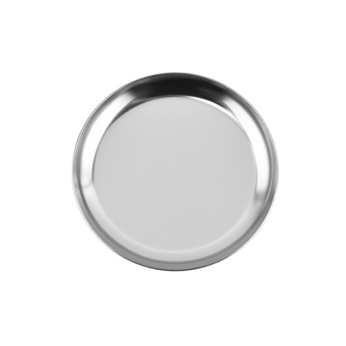 Tray for tools and other things, ROUND - silver