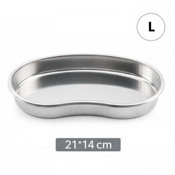 Лоток из нержавеющей стали для инструментов - L - большой 21*14 см