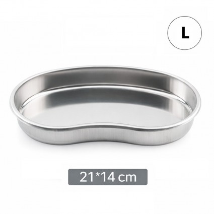 Лоток из нержавеющей стали для инструментов - L - большой 21*14 см