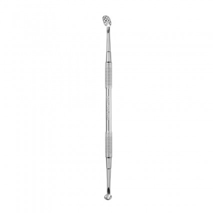 Double-sided cosmetic spoon STALEKS PRO EXPERT 20 TYPE 1 (uno + slotted spoon)