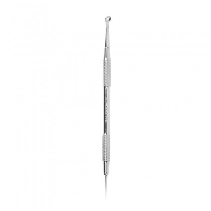 Double-sided cosmetic spoon STALEKS PRO EXPERT 21 TYPE 4 (uno+Vidal needle)