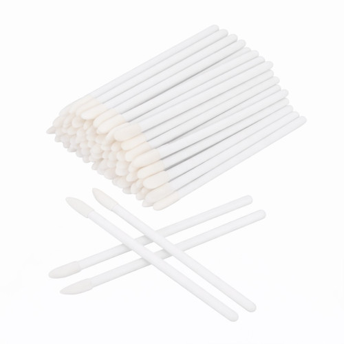 MACROBRUSHES applicators for eyebrows, eyelashes, lips - white, 50 pcs/pack