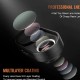 Макроообъектив для телефона APEXEL / 100X Microscope Lens with LED Light / APL-MS01
