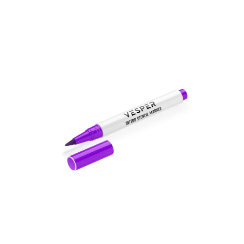 VESPER tattoo and permanent makeup transfer marker - Stencil Marker (purple)
