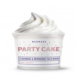 Маска для обличчя кремова з каоліном, скваланом та сферами MERMADE / Party Cake, 100 г