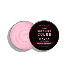 Маска для фарбованого волосся натуральна Mayur / Ceramide Color, 250 мл