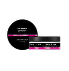 Meeteora Beauty Hair Mask - Macadamia Glow Restore - Omega Complex, 150 ml