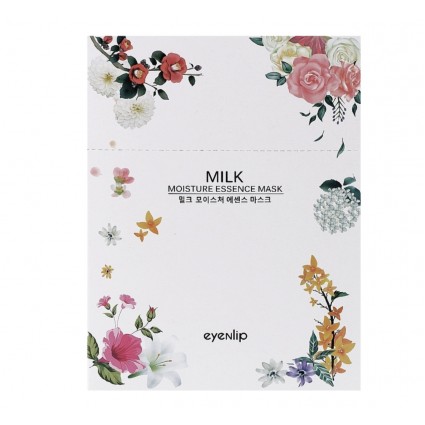 Fabric face mask Eyenlip Moisture Essence Mask / MILK