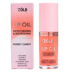 Olejek do ust ZOLA - Olejek do ust - Miodowe cukierki, 7 ml