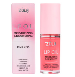 ZOLA Olejek do ust - Różowy pocałunek, 7 ml