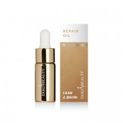 Олія для росту брів та вій EKKOBEAUTY, 10 мл - золота - УЦІНКА (терміни до 21.06.26)