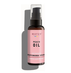 Peach oil for face, body and hair Mayur - Peach Oil, 50 ml