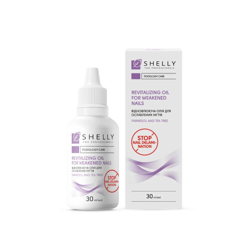 Олія при пошкодженні нігтьової пластини Shelly - Стоп Оніхолізис - Stop Nail Delamination, 30 мл