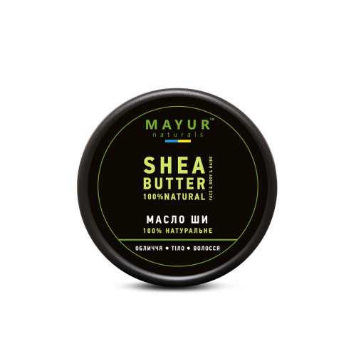 Masło shea naturalne do twarzy, ciała i włosów Mayur, 50 g
