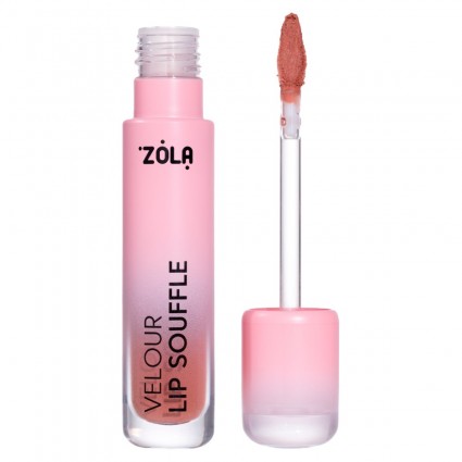 Matte velvet lipstick ZOLA - LIP SOUFFLE - 02 ROSEWOOD