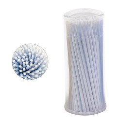 Microbrushes in a tube 100 pcs/white