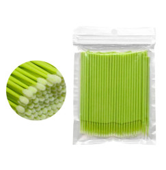 Microbrushes in a bag 100 pcs / olive