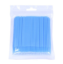 Microbrushes in a bag 100pcs / blue