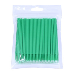 Microbrushes in a bag 100pcs / green