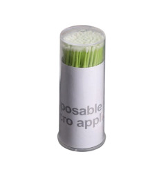Microbrushes in a tube of 100 pcs - olive