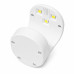 Міні UV-лампа для сушіння нігтів портативна | UV+LED Nail Lamp | біла