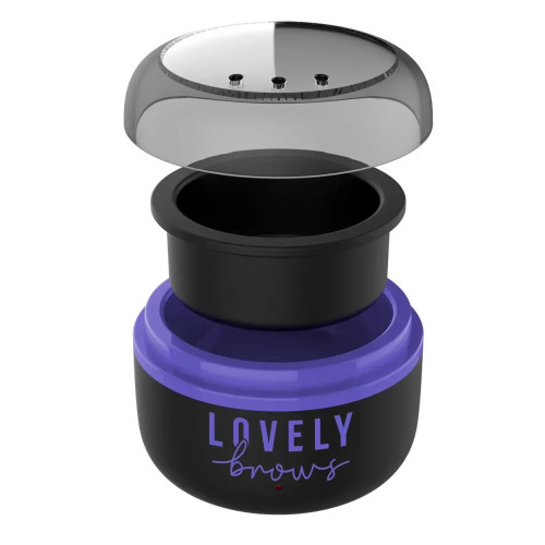 Mini USB Wosk Topiący Lovely Brows - Fioletowy