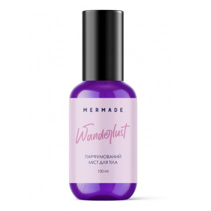 Perfumed body mist MERMADE / Wanderlust, 100 ml