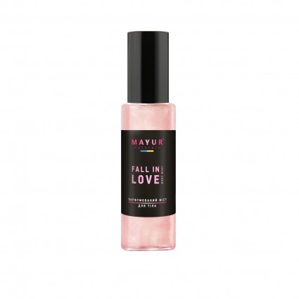 Мист увлажняющий парфюмированный для тела Mayur / FALL IN LOVE, 100 мл