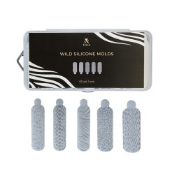 Багаторазові силіконові форми для дизайну F.O.X / Wild Silicone molds (60 шт)