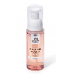 Pianka do oczyszczenia rzęs po laminacji LASH SECRET / Mus Oczyszczający, 80 ml