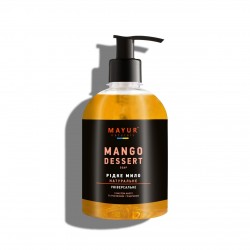 Мыло для рук натуральное косметическое Mayur - MANGO DESSERT, 275 мл