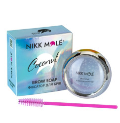 Soap fixer for eyebrows Nikk Mole Brow Soap / Coconut, 15 g