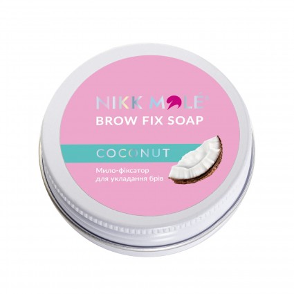 Mydło utrwalające brwi Nikk Mole / Coconut, puszka, 30 ml