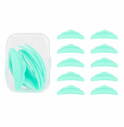 Eyelash Lamination Shield Set (S+M+M1+M2+L), 5 Pairs in a BOX - Turquoise
