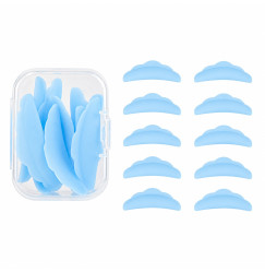 Eyelash Lamination Shield Set (S+M+M1+M2+L), 5 Pairs in a BOX - Light Blue