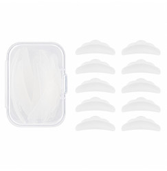 Eyelash Lamination Shield Set (S+M+M1+M2+L), 5 Pairs in a BOX - Clear