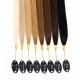 Natural hair test strands set for dye testing, 8 pcs