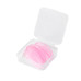 Korean-style eyelash lamination shield set 4 pairs - transparent pink | boxed |
