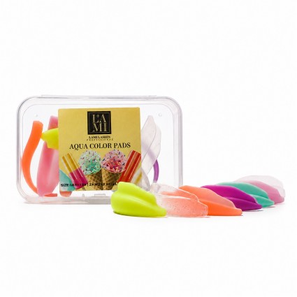 Набір валиків для ламі вій Lami Lashes 5 пар - Aqua Color Pads